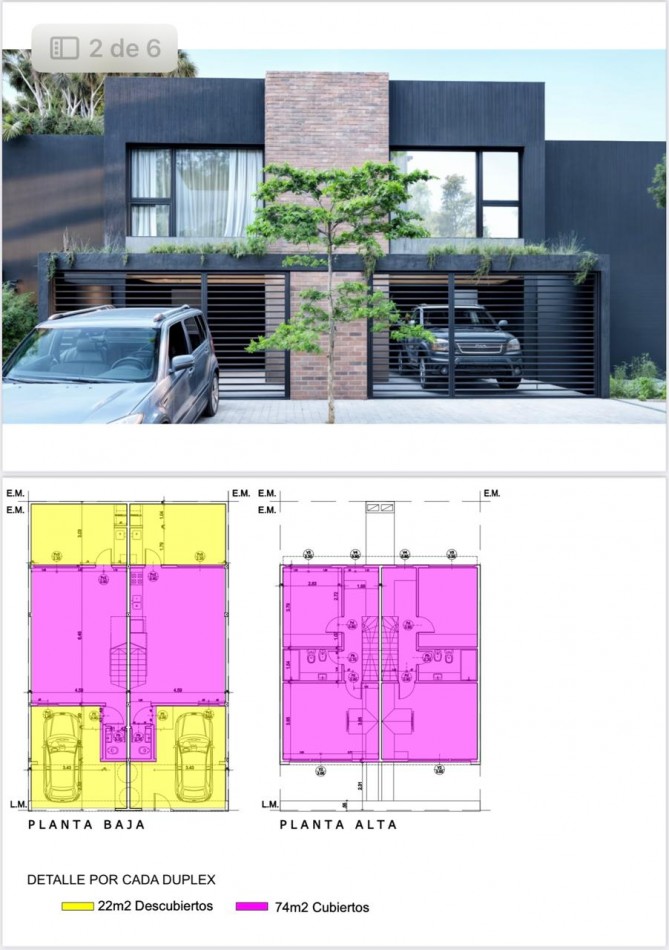 DUPLEX A ESTRENAR EN PARQUE LURO